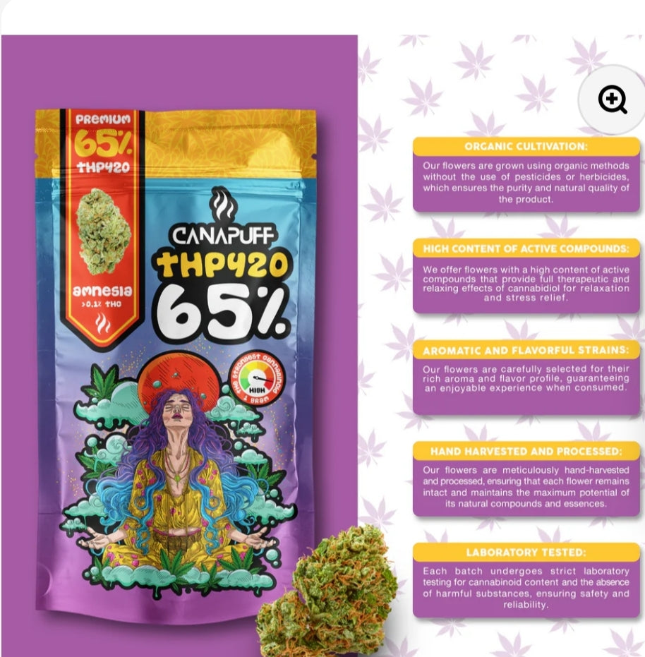 Dosi Kush 65% - THP420 Flowers