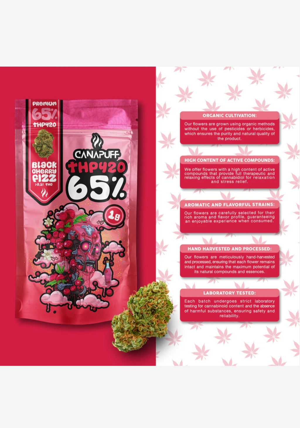 Cherry Fizz 65% - THP420 Flowers